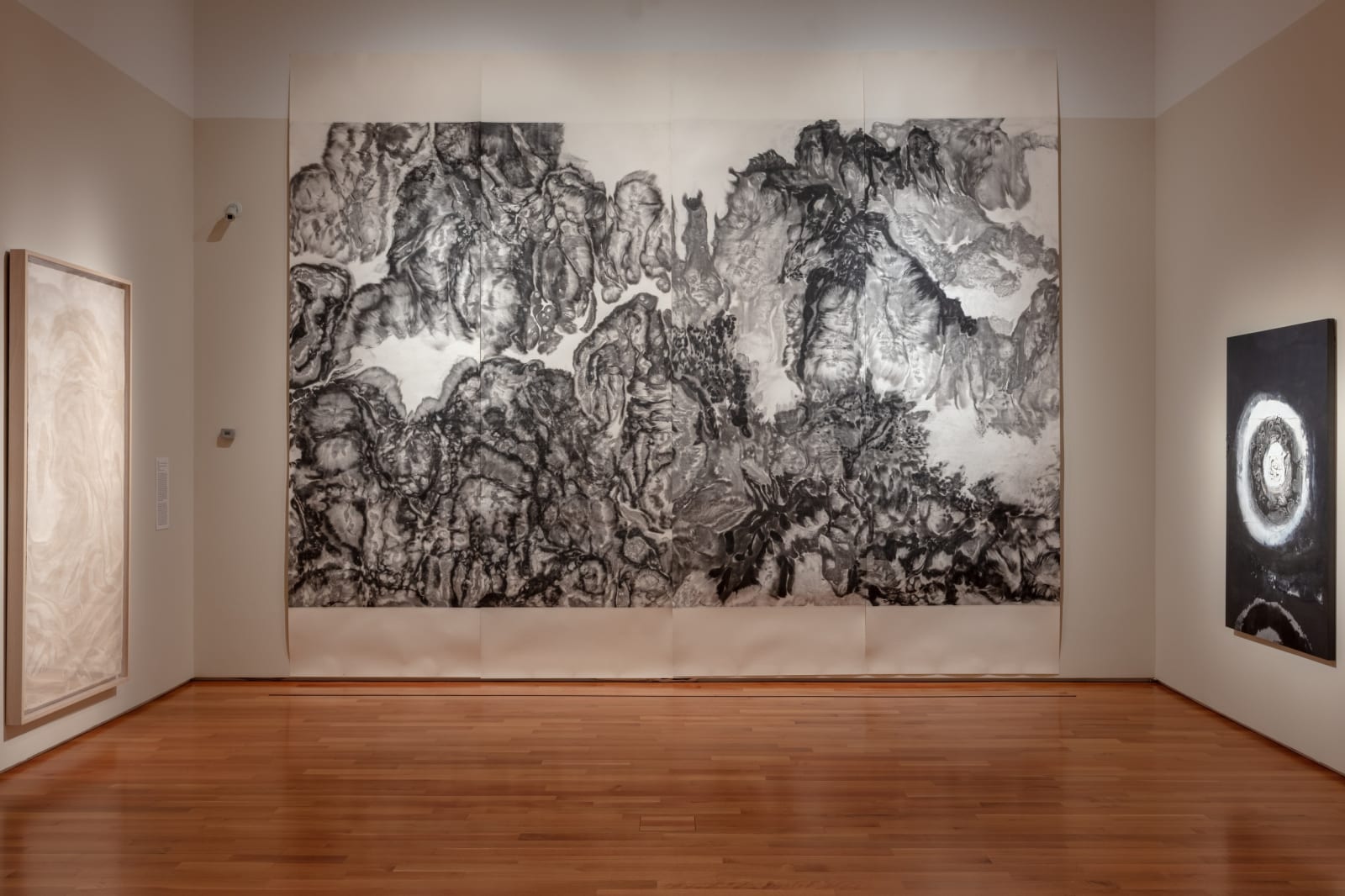 Bingyi, Can the Eyes Sing? The Bodies of the Sacred Mountains, 2021, Ink on paper.